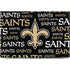 NFL New Orleans Saints Black Blast Dell XPS Skin